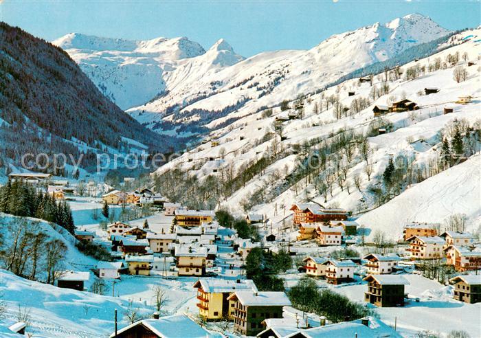 Hinterglemm Saalbach mit Trist Saal und Staffkogel