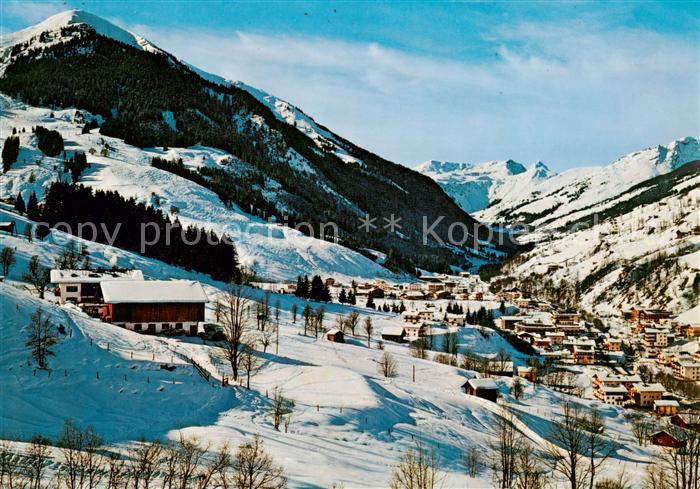 Hinterglemm Saalbach mit Zwoelferkogel