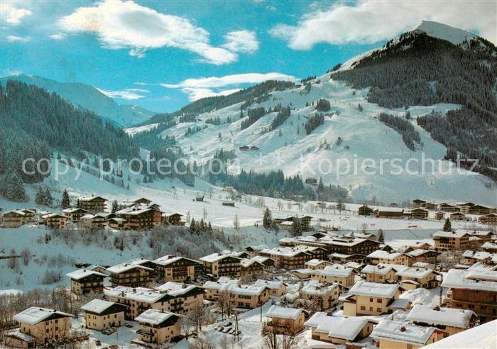 Hinterglemm Saalbach Panorama mit Zwoelferkogel