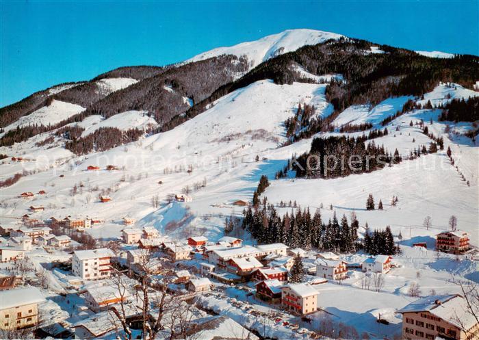 Hinterglemm Saalbach mit Schattberg Westgipfel