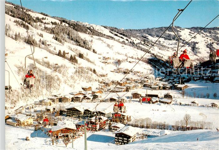 Hinterglemm Saalbach mit Zwoelferkogelliften