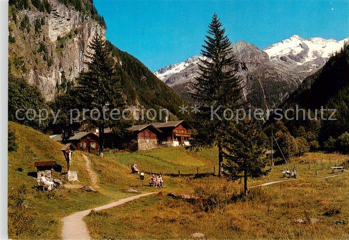 Badgastein AT Koetschachtal Malerwinkel Hoteldorf Gruener Baum Tischlerkargletsc