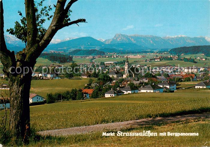 Strasswalchen mit Bergpanorama
