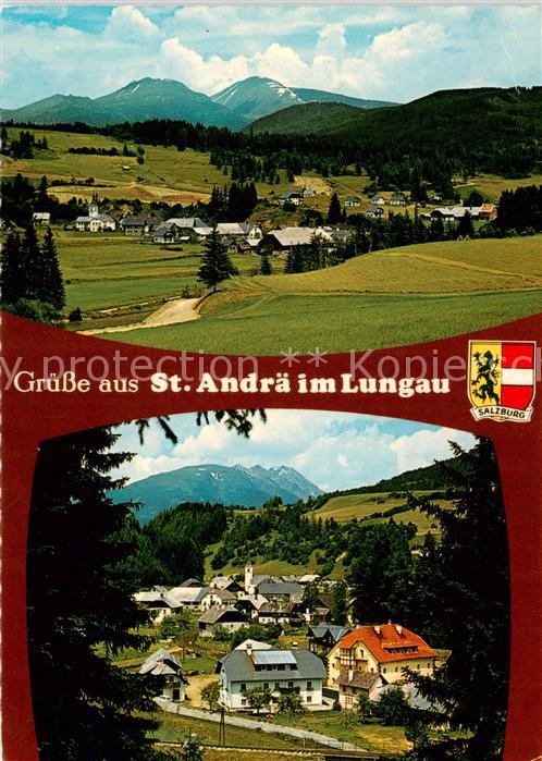 Sankt Andrae Lungau Panorama Ortsansicht