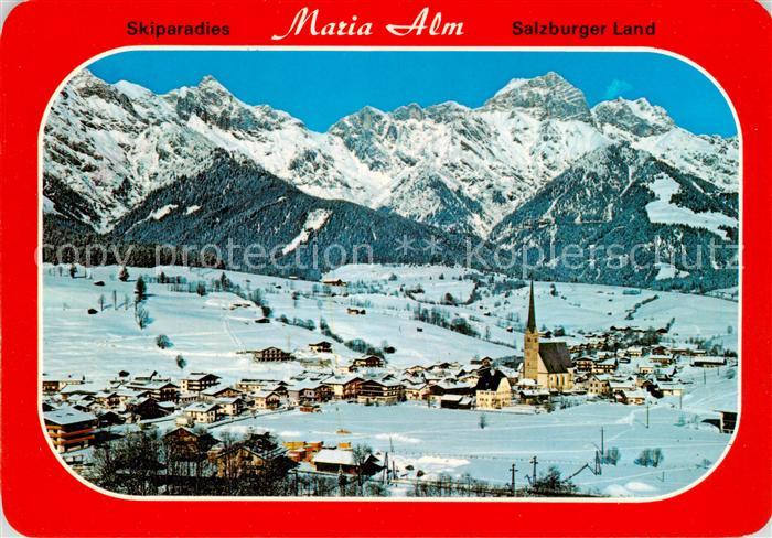 Maria Alm Steinernen Meer AT Panorama