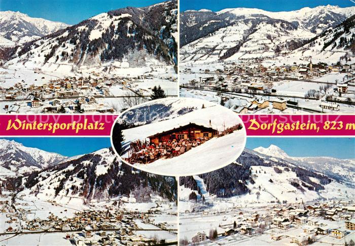 Dorfgastein AT Fliegeraufnahmen Berggasthaus