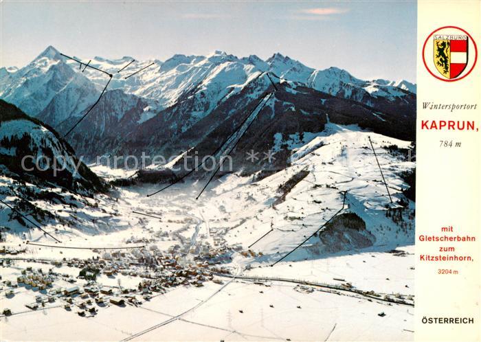 Kaprun AT mit Gletscherbahn zum Kitzsteinhorn