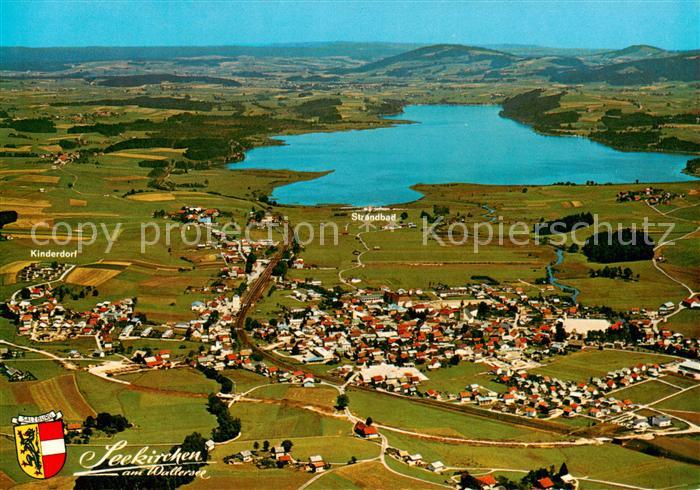 Seekirchen Wallersee AT Fliegeraufnahme