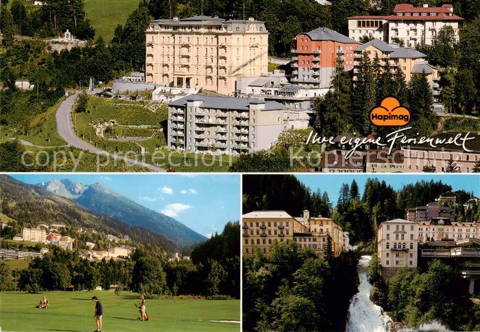 Bad Gastein AT Der Kaiserhof Golfplatz Wasserfall