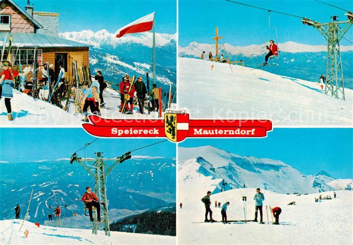 Mauterndorf AT Speiereck Schizentrum Sessellift
