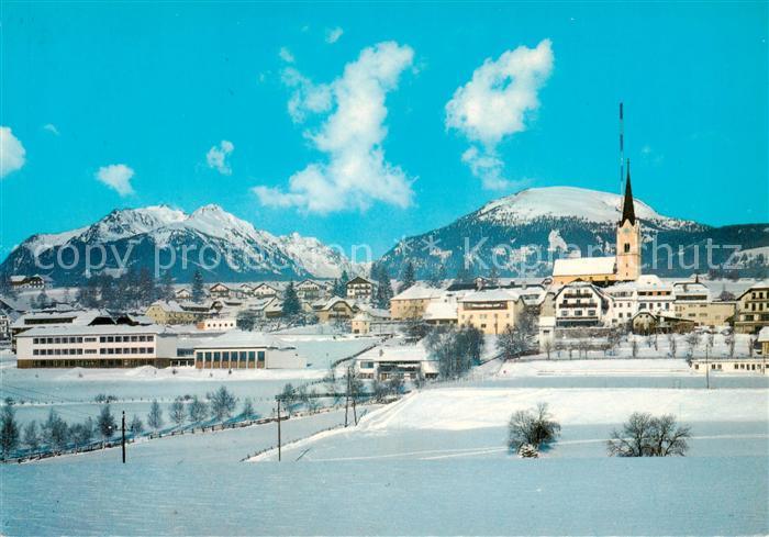 Mariapfarr AT Panorama mit Granitzl und Gensgitsch