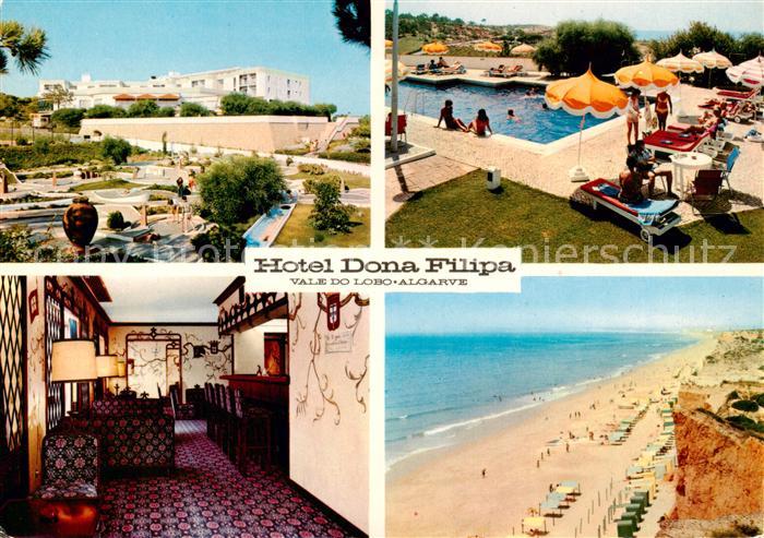 Vale do Lobo Almancil Algarve PT Hotel Dona Filipa Pool Gastraum Strand