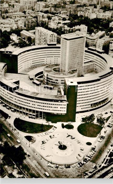 Paris 75 Bâtiment de la T.S.F. Francaise vue aérienne