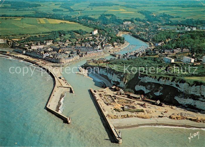 Saint-Valery-en-Caux Vue aérienne Collection Couleurs et Lum