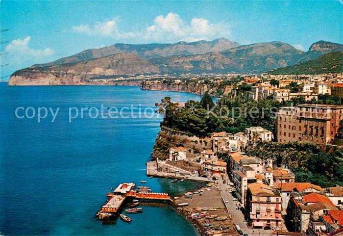 Sorrento  Sorrent Campania IT Marina Grande veduta aerea