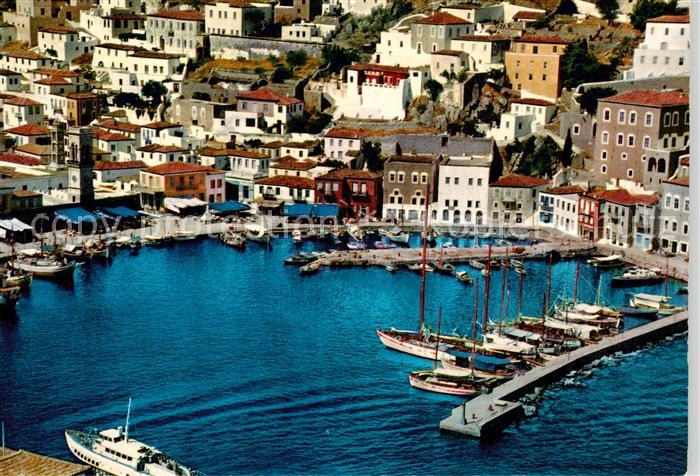 Hydra Ydra Hidra Idra Greece Vue du quai Hafen