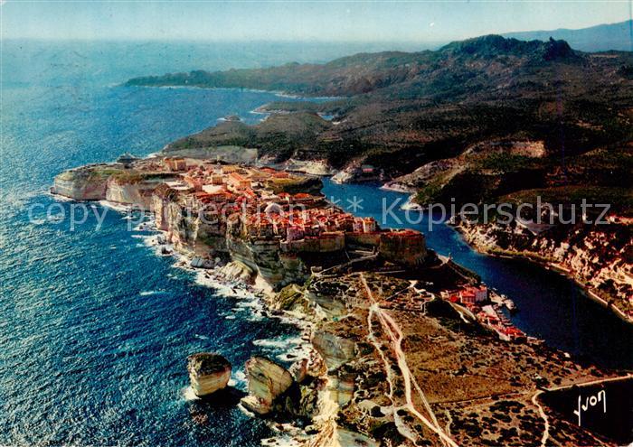 Bonifacio Corse du Sud Falaises Ville fortifiée et son port Kü