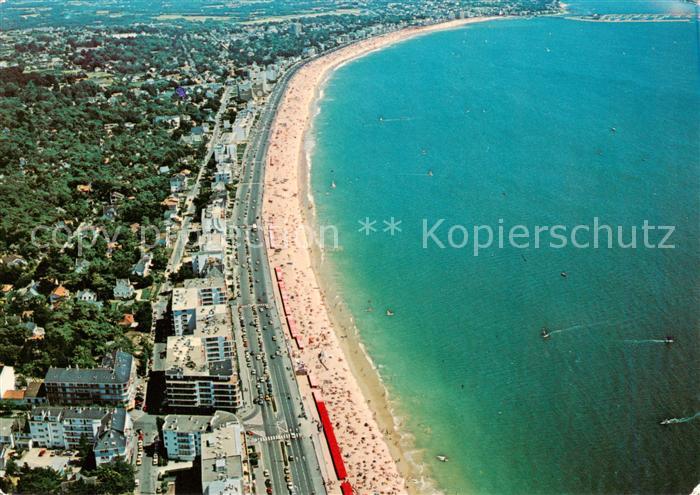 La Baule sur Mer La-Baule-les-Pins 44 Côté Pornichet Avenvue Lajarrige vue aérie