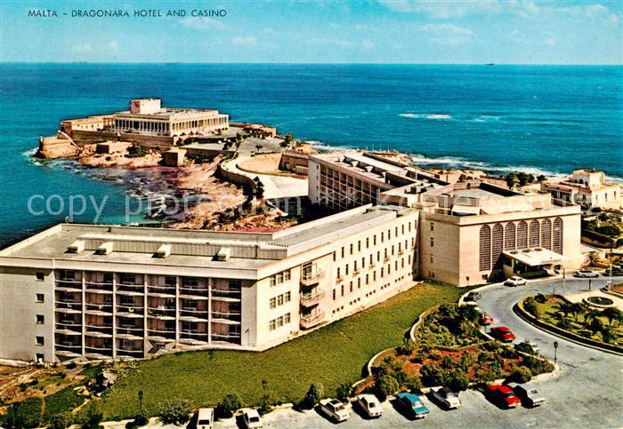 Malta  Insel Dragonara Hotel and Casino aerial view