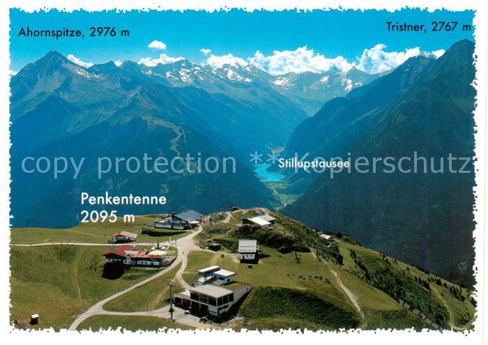 Finkenberg  Zillertal Tirol AT Bergrestaurant Penkentenne Stillupstausee Zillert
