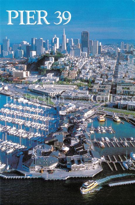 San Francisco California USA Fisherman's Wharf Harbour Downtown