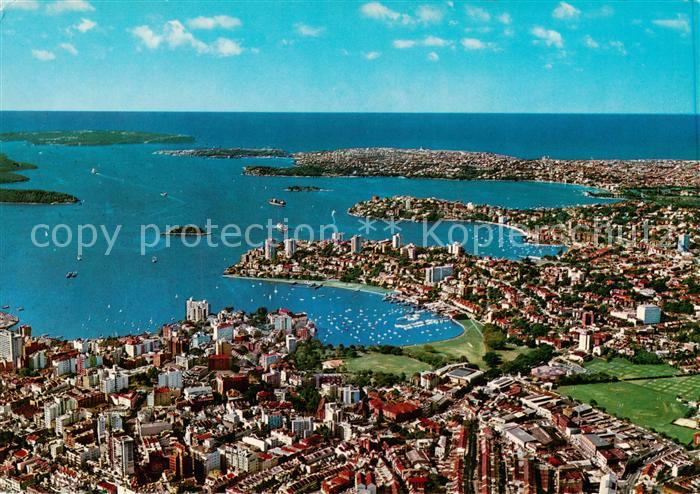 Sydney  NSW Australia Fliegeraufnahme