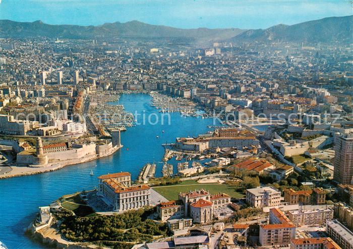 Marseille 13 Vue panoramique Port