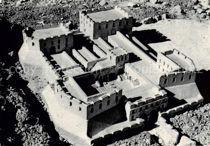 Jerusalem  Yerushalayim Israel Forteresse Antonia Maquette Model