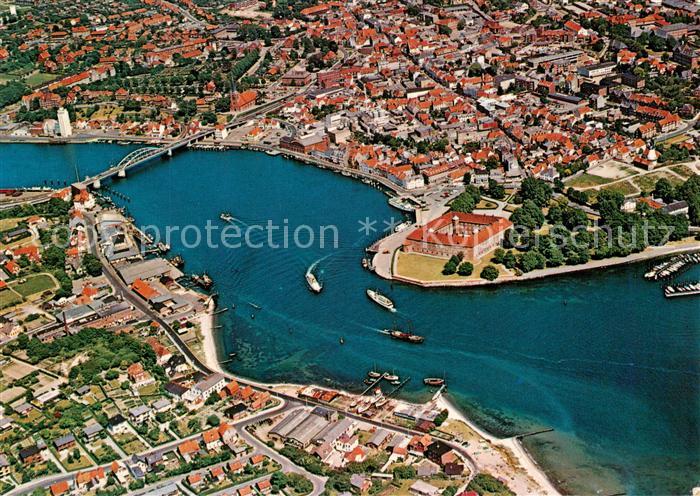 Sonderborg DK Aerial view