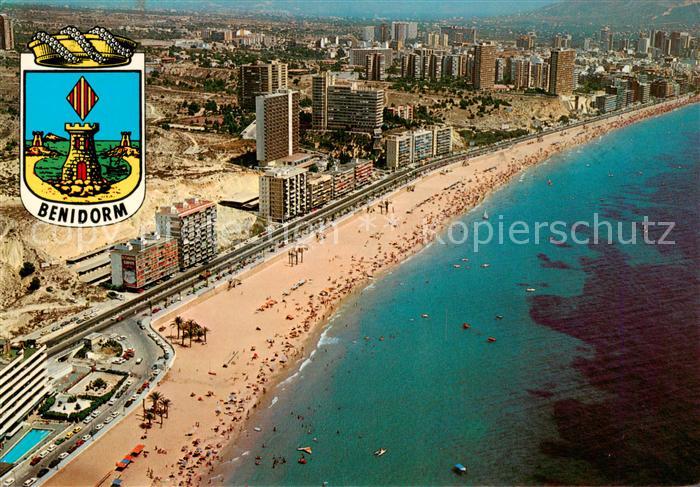 Benidorm ES Kuestenort Strand