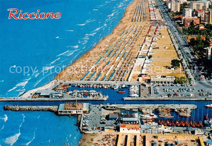 Riccione Rimini IT Fliegeraufnahme