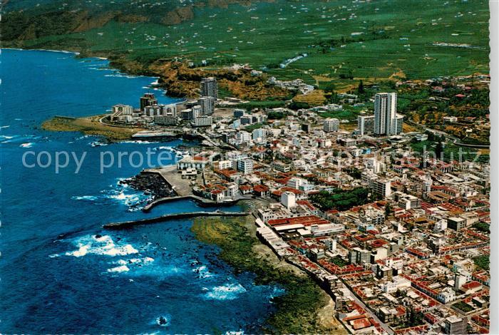 Puerto-de-la-Cruz Tenerife ES Fliegeraufnahme