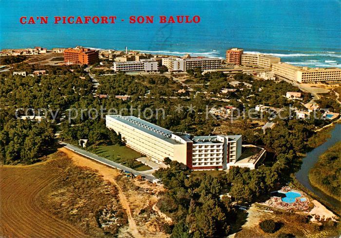Can Picafort Mallorca ES Son Boulo Fliegeraufnahme