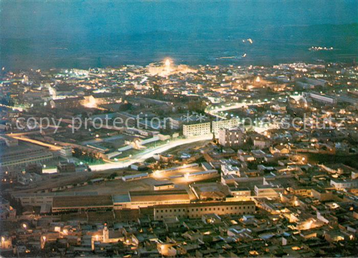 Tlemcen Algerie Vue generale aerienne La Nuit