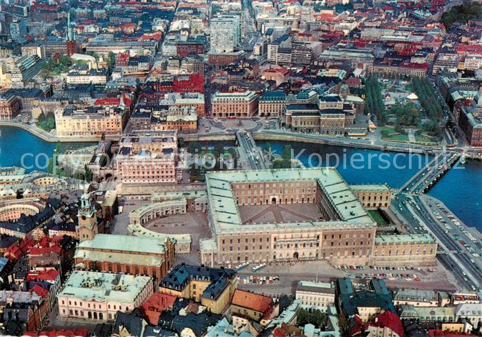 Stockholm Kungl Slottet och Riksdagshuset