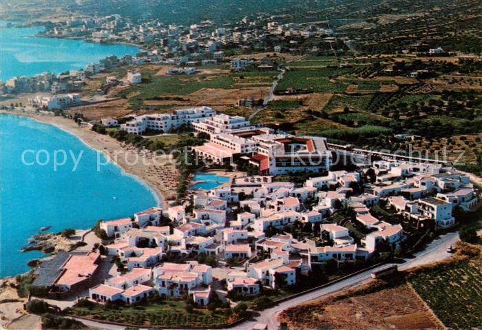 Hersonissos Hersonisos Crete Greece Bungalows Fliegeraufnahme