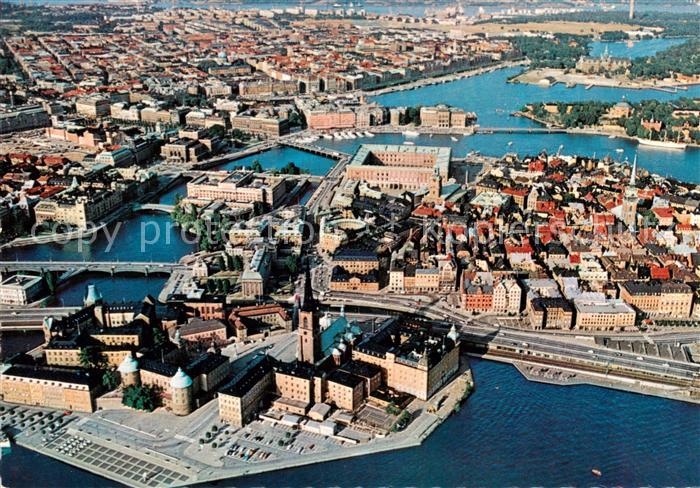 Stockholm Fliegeraufnahme