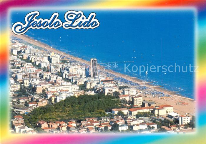 Jesolo Lido IT Fliegeraufnahme