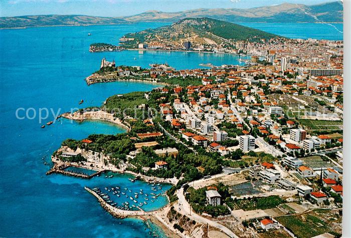 Split Spalato Croatia Fliegeraufnahme