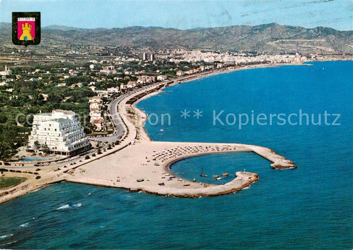 Sitges ES Platja d’Or Vista aerea Sector Terramar