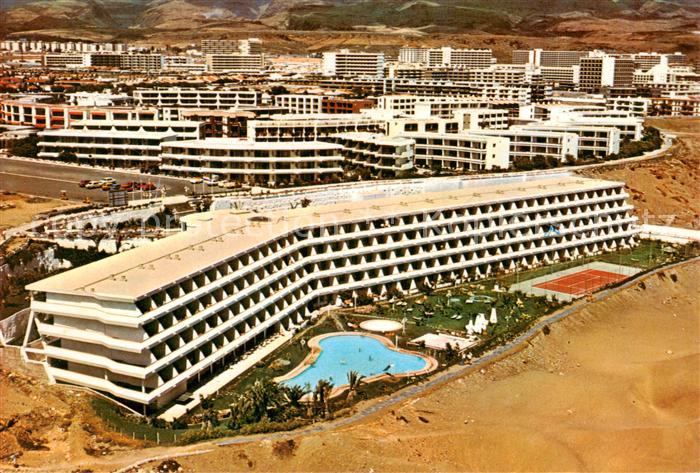 Playa del Ingles Gran Canaria ES Apart Hotel Santa Monica Fliegeraufnahme
