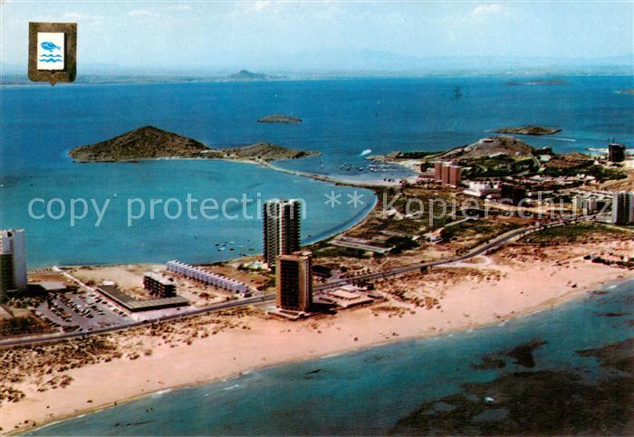 La Manga del Mar Menor ES Club Nautico y Hotel Cavenna Fliegeraufnahme