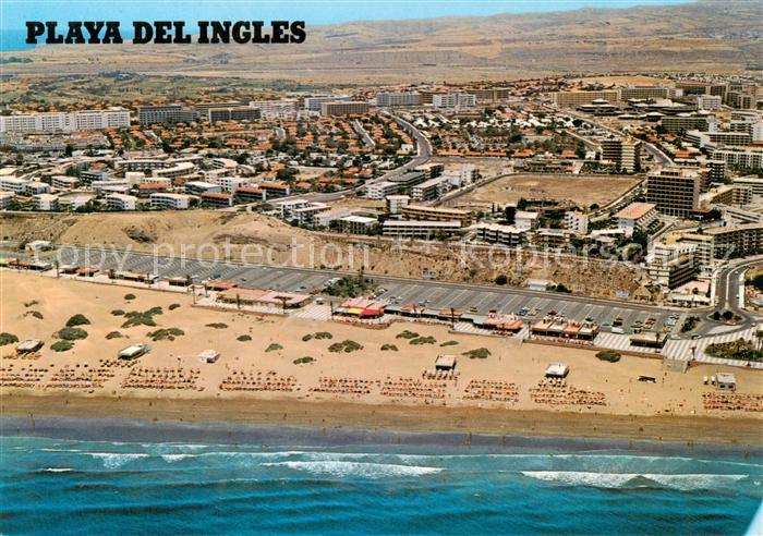 Playa del Ingles Gran Canaria ES Fliegeraufnahme