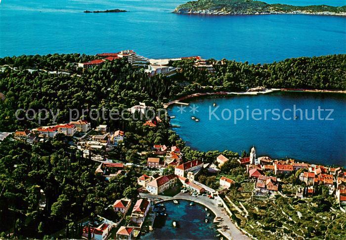 Dubrovnik Ragusa Croatia Vue aerienne Hotel de luxe