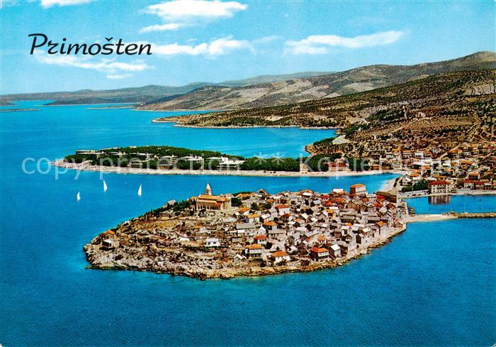 Primosten Croatia Fliegeraufnahme