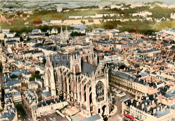 Metz  57 Moselle Cathedrale de Metz Vue aerienne