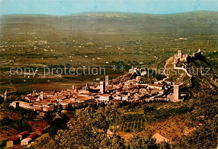 Assisi Umbria Fliegeraufnahme