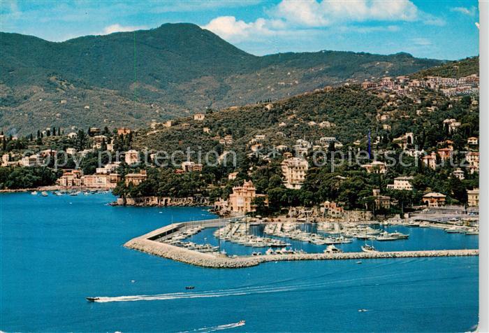 Rapallo IT Il porto San Michele di Pagana veduta aerea