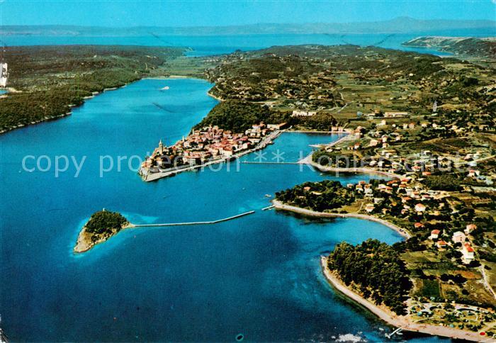 Rab  Croatia Fliegeraufnahme