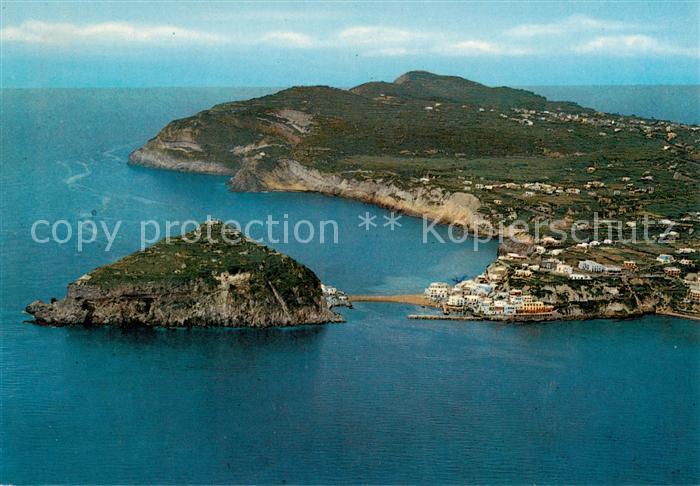 Isola d Ischia Sant Angelo dall aereo